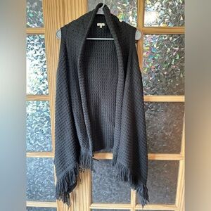 Women’s En Crėme Jumbo Fringe Cardigan Sz S Sweater Outlander Inspired Cozy